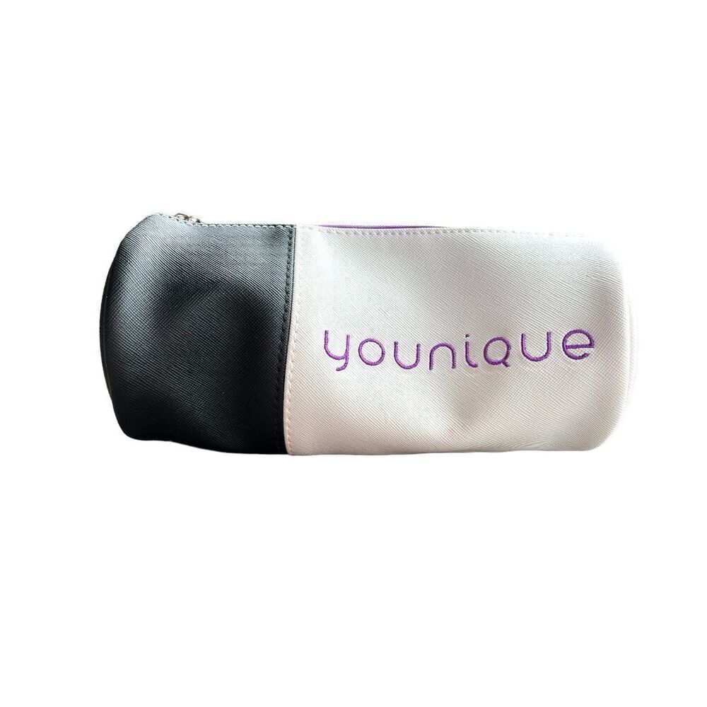 New Womens Younique Barrel Roll Makeup Bag